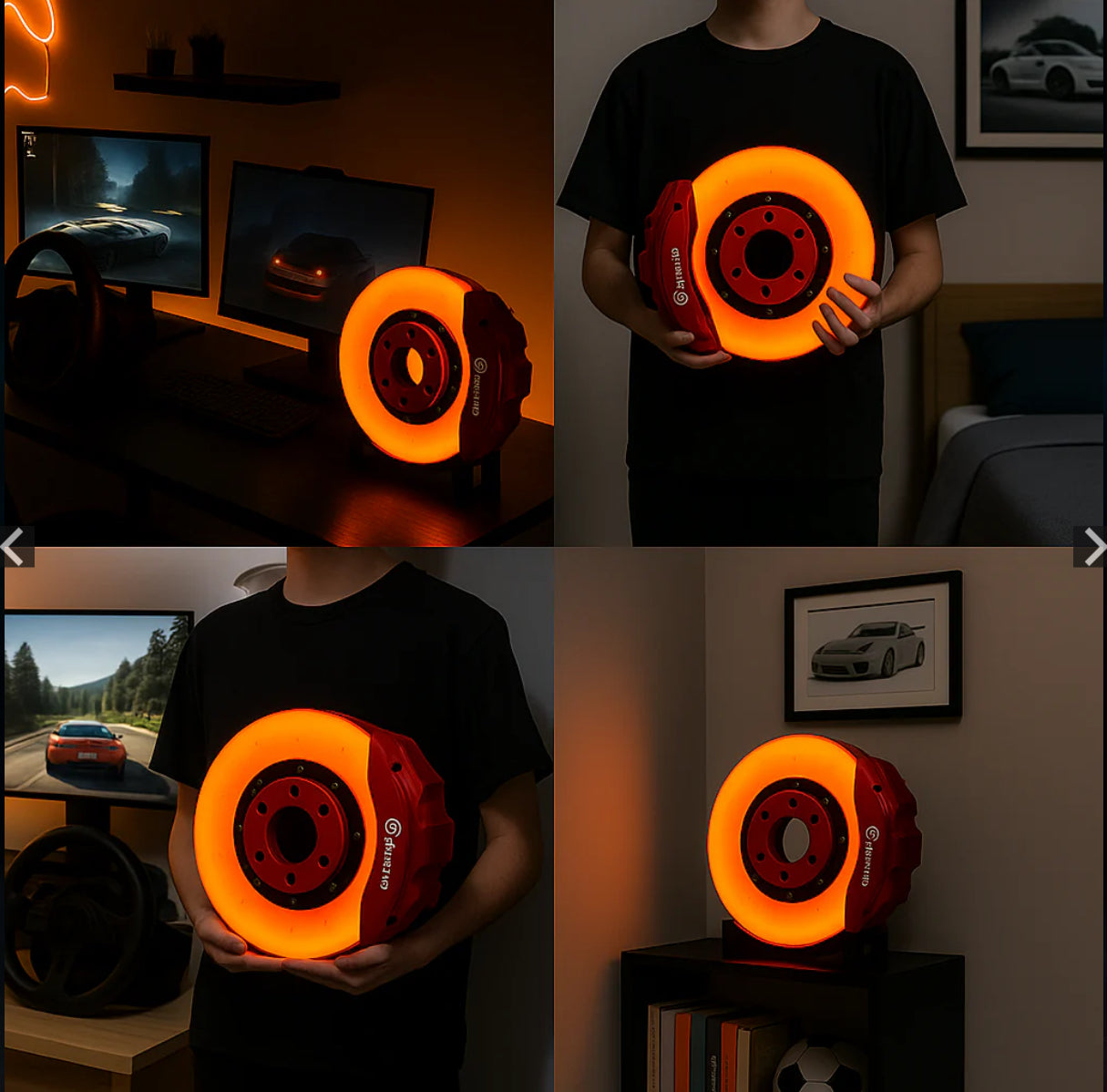 LED Brake Disc Light
