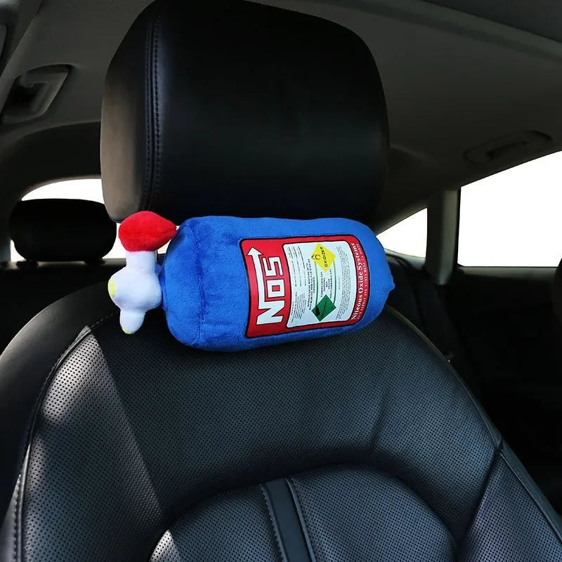 2PCS NOS Bottle Car Pillow