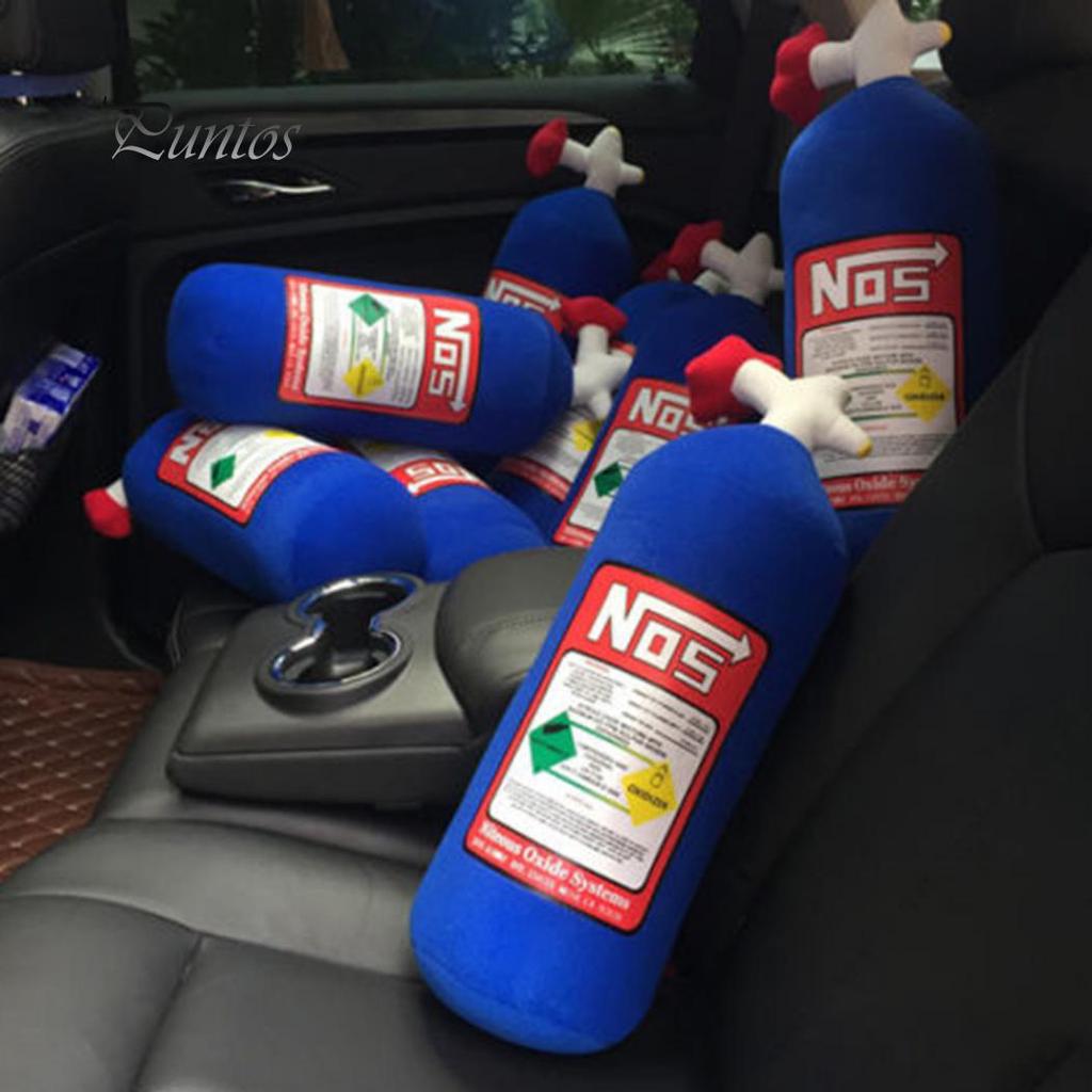 2PCS NOS Bottle Car Pillow