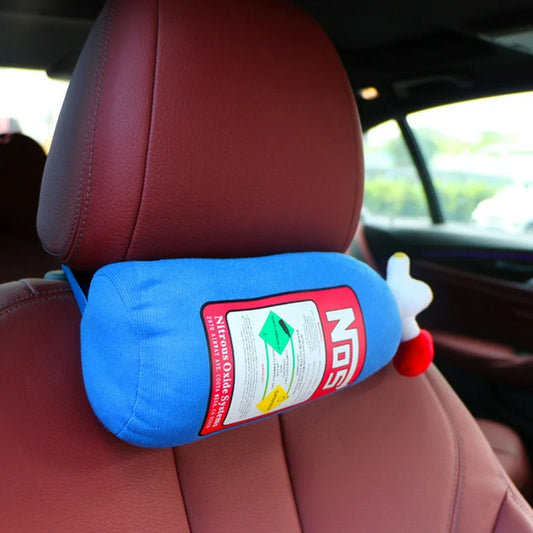 NOS Bottle Car Pillow