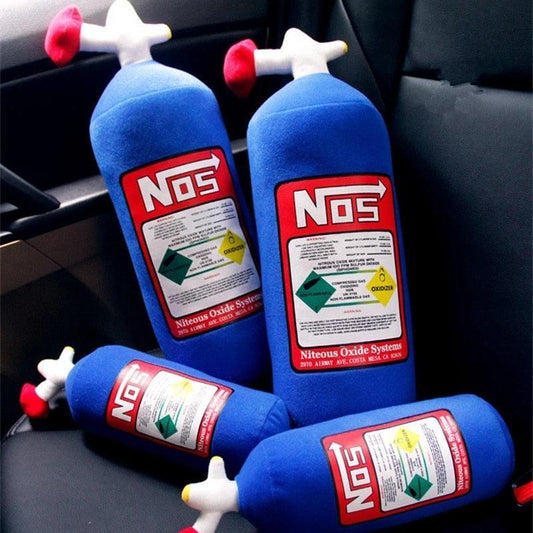 NOS Bottle Car Pillow